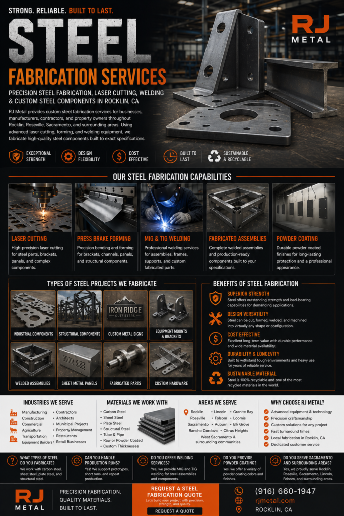 Steel sheets for fabrication