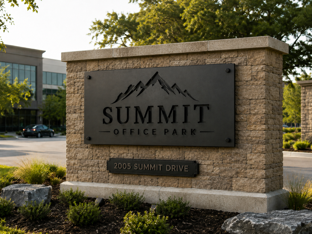 office park sign